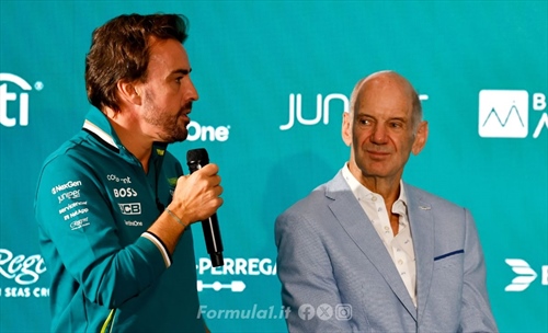 Aston Martin, Alonso: «In F1 si perde anche con i migliori. Newey non è una garanzia» - Aston Martin, Alonso: «In F1 si perde anche con i migliori. Newey non è una garanzia»