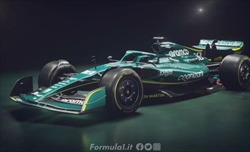 Aston Martin, svelata la AMR22: tutte le immagini