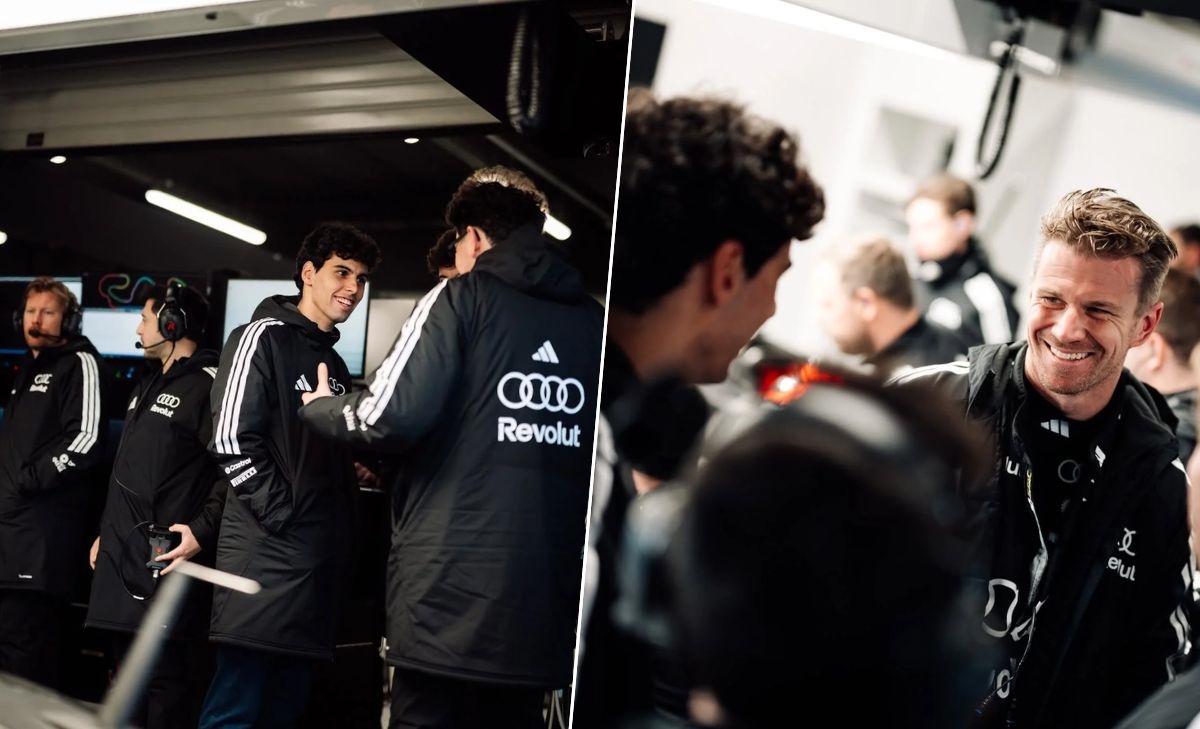 Audi, primi giri tra sorrisi e grandi aspettative 