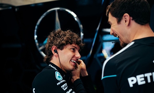 Austria - FP1: Antonelli detta il passo, quinto Hamilton. Bene Beganovic