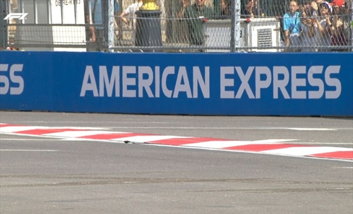 Baku, FP1 interrotte per problemi con ai cordoli, una vecchia questione che riaffiora