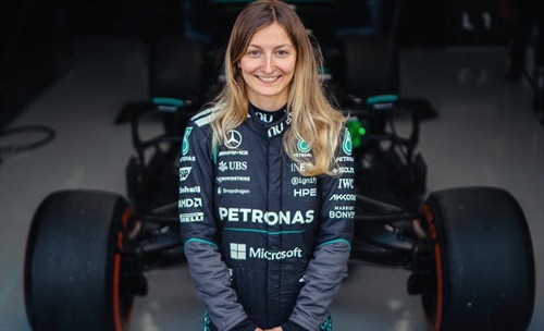 Battesimo d’argento: la prima volta di Dorian Pin sulla Mercedes F1