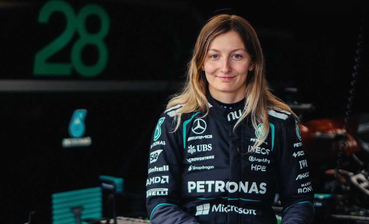 Battesimo d’argento: la prima volta di Dorian Pin sulla Mercedes F1