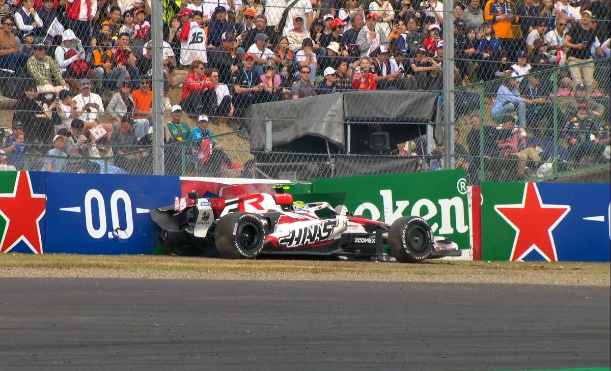 Bearman, incidente da 50G a Suzuka: le condizioni del pilota britannico