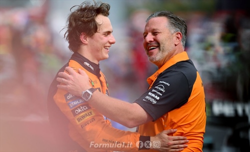 Brown zittisce le speculazioni sul caso Palou - Piastri: la sua difesa