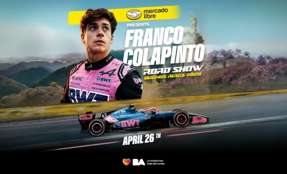 Buenos Aires si accende: Colapinto trasforma la città in un circuito