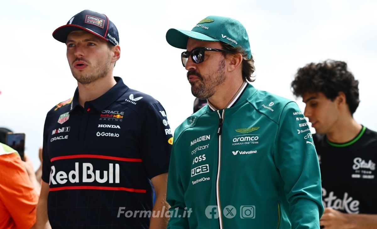 Alonso, Verstappen