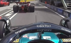 Canada, Alonso finge (maliziosamente?) di perdere il controllo: la reazione di Wolff è esilarante - Canada, Hamilton e Alonso ad un passo dal contatto in pit lane: la reazione di Toto Wolff è tutta da ridere