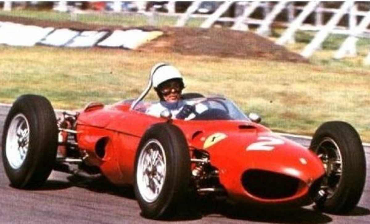 Carlo Chiti, il padre della Ferrari 156 Sharknose 1961