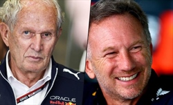 Clamoroso: Helmut Marko e Christian Horner puntano Russell come sostituto di Verstappen