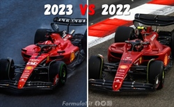 Confronto monoposto F1 2022 e 2023: Ferrari in stallo, Mercedes come Red Bull. 