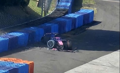 Continuano i test Pirelli in Ungheria. Brutto incidente per Colapinto