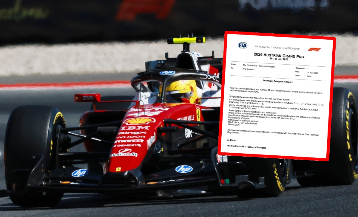 Controlli approfonditi della FIA sulla Ferrari di Hamilton dopo Barcellona