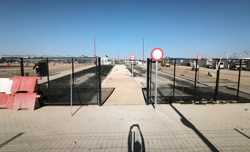 Corsa contro il tempo al Madring. Le foto a 3 settimane dal GP - Corsa contro il tempo al Madring