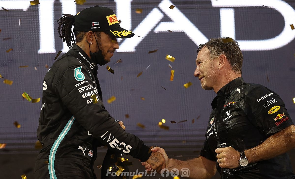 Da Arden alla Ferrari: Horner e Hamilton, storia di un rapporto complicato