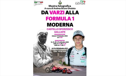 Da Varzi alla Formula 1 moderna: a Galliate il tempo si ferma e incontra la passione - Da Varzi alla Formula 1 moderna: a Galliate il tempo si ferma e incontra la passione