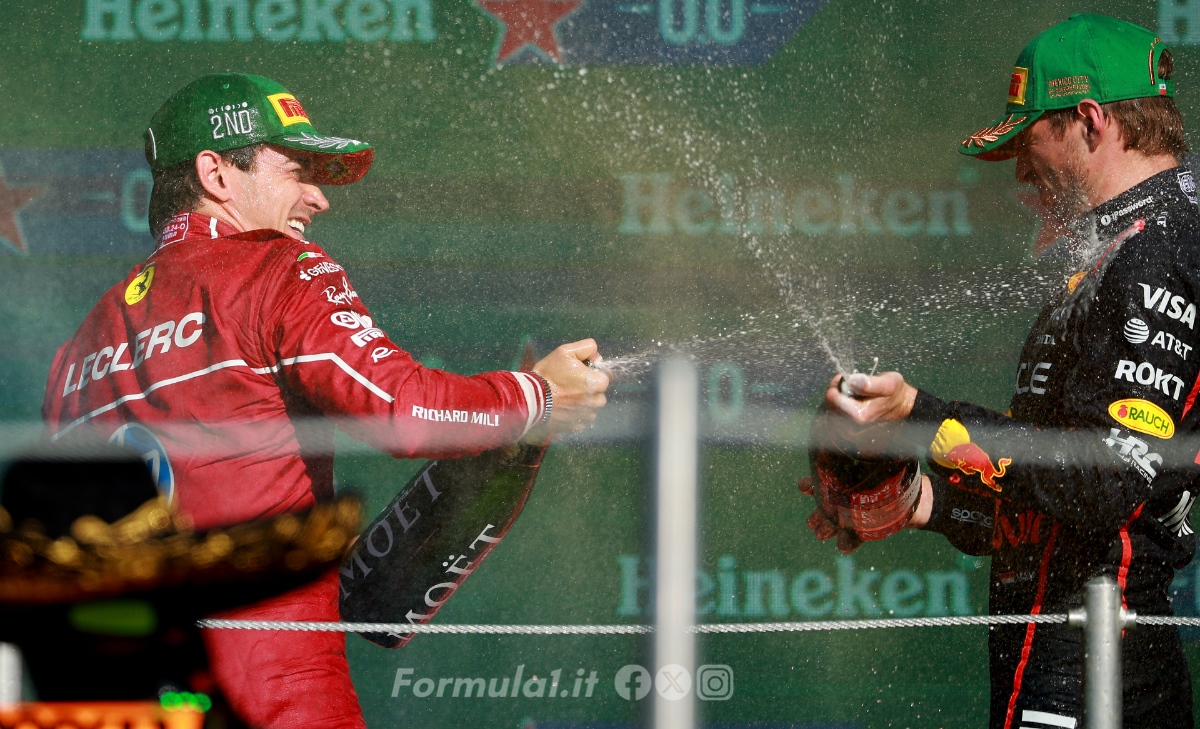 Due sedili, due mondi: nello scambio Leclerc Verstappen chi non sopravviverebbe?
