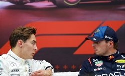 È guerra tra Russell e Verstappen: «Ti spacco la testa contro il muro»