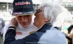 Ecclestone su Verstappen: «Max non gioca. È lì per vincere e niente può impedirgli di farlo»