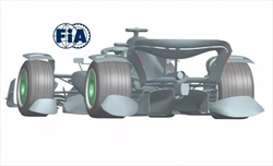 Ecco il primo concept FIA (fallito) dei para spruzzi per le ruote  - Ecco il primo concept FIA (fallito) dei para spruzzi per le ruote 