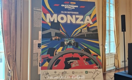 ESCLUSIVA - Presentato il poster del GP di Monza - ESCLUSIVA - Presentato il poster del GP di Monza