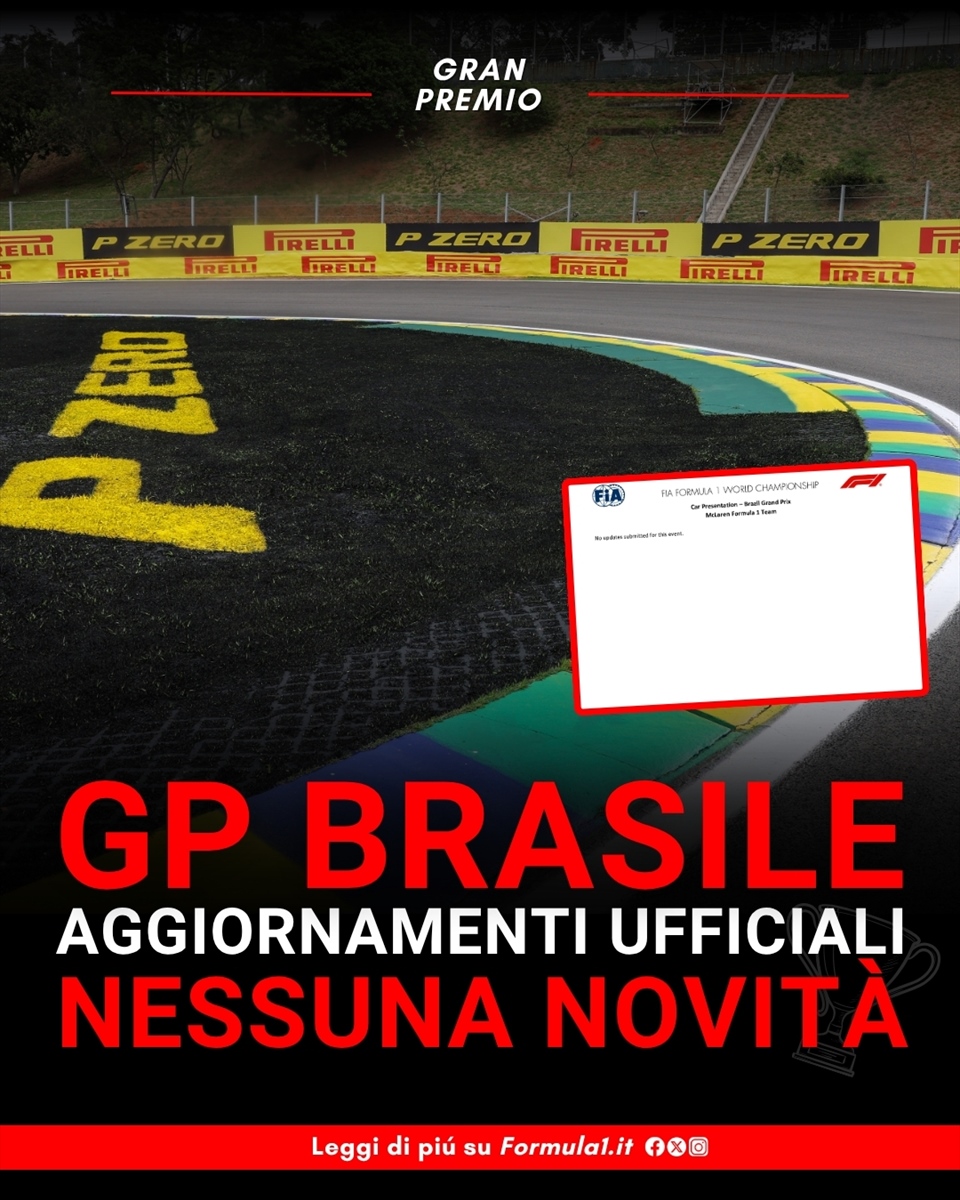 GP Brasile - Aggiornamenti ufficiali: nessuna novità