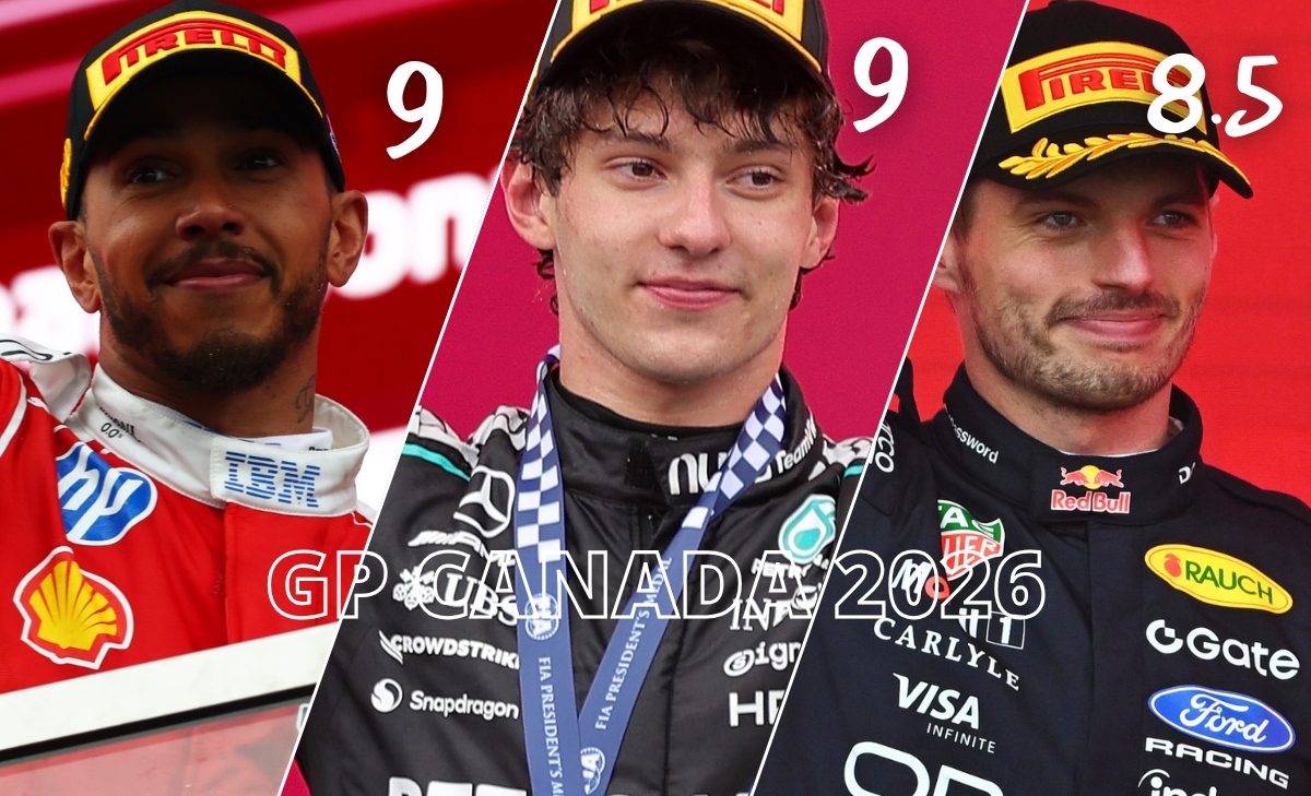 F1, Antonelli cala il poker in Canada, Hamilton «Still I rise»: le pagelle del GP 