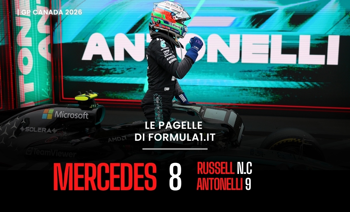 F1, Antonelli cala il poker in Canada, Hamilton «Still I rise»: le pagelle del GP 