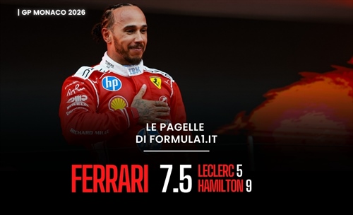 F1, Antonelli domina Monaco come i grandi, Hamilton salva Ferrari: le pagelle del GP  - F1, Antonelli domina Monaco come i grandi, Hamilton salva Ferrari: le pagelle del GP 
