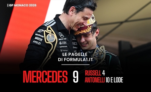 F1, Antonelli domina Monaco come i grandi, Hamilton salva Ferrari: le pagelle del GP  - F1, Antonelli domina Monaco come i grandi, Hamilton salva Ferrari: le pagelle del GP 