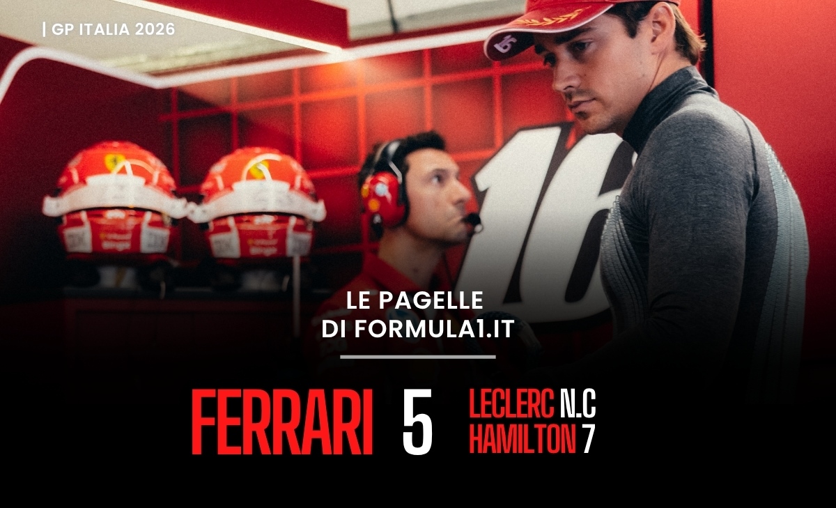 F1, Antonelli incanta Monza. Disastro con tensione per Ferrari: le pagelle del GP