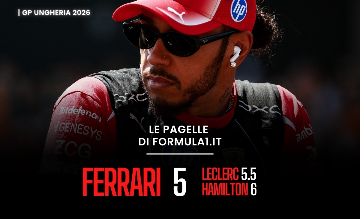 F1, Ferrari doccia fredda a Budapest, Norris torna e Max esalta: le pagelle del GP