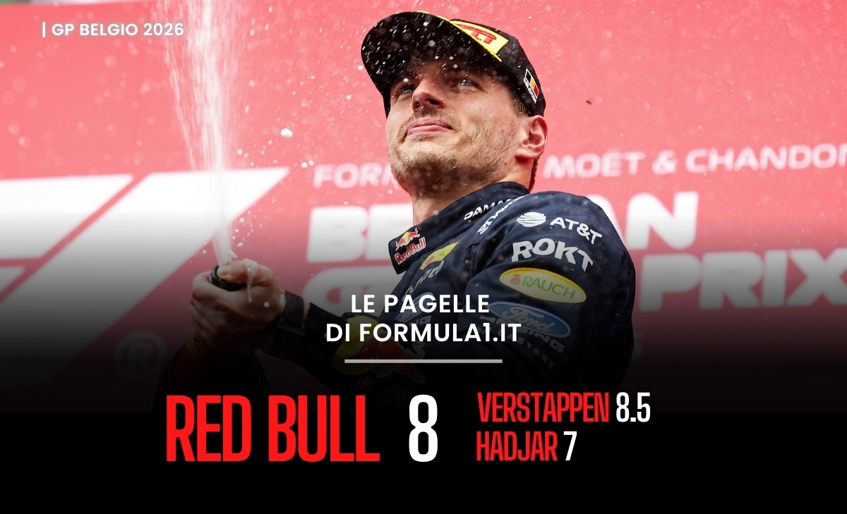 F1, Ferrari ribalta i pronostici in Belgio ma Antonelli trionfa: le pagelle del GP