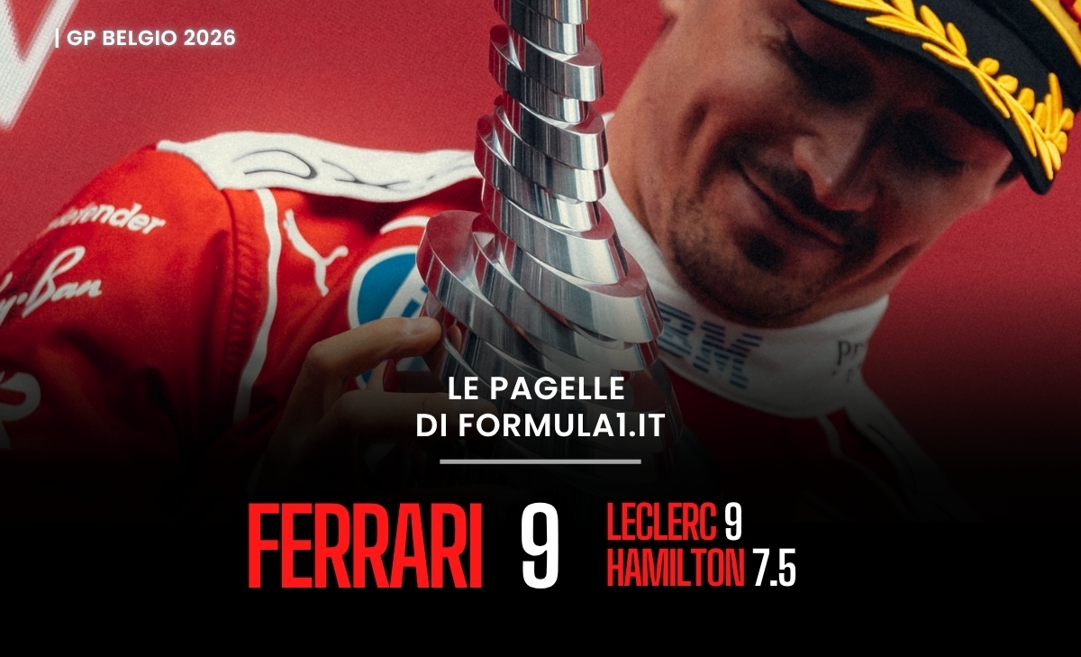 F1, Ferrari ribalta i pronostici in Belgio ma Antonelli trionfa: le pagelle del GP