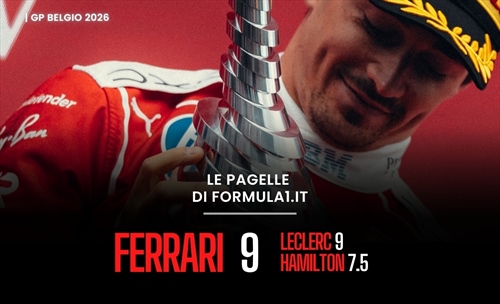 F1, Ferrari ribalta i pronostici in Belgio ma Antonelli trionfa: le pagelle del GP - F1, Ferrari ribalta i pronostici in Belgio ma Antonelli trionfa: le pagelle del GP
