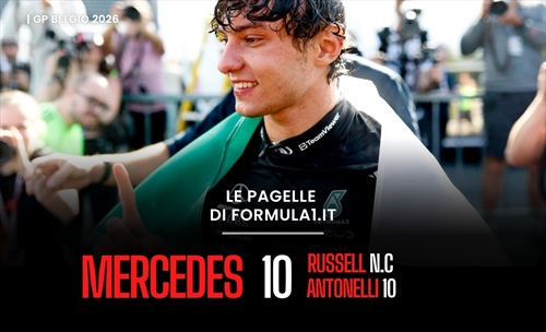 F1, Ferrari ribalta i pronostici in Belgio ma Antonelli trionfa: le pagelle del GP - F1, Ferrari ribalta i pronostici in Belgio ma Antonelli trionfa: le pagelle del GP