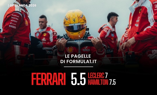 F1, flop Ferrari in Olanda. Norris risorge e Verstappen sbaglia: le pagelle del GP - F1, flop Ferrari in Olanda. Norris risorge e Verstappen sbaglia: le pagelle del GP