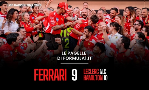 F1, Hamilton come Schumacher fa la storia in Spagna, Mercedes out: le pagelle del GP - F1, Hamilton come Schumacher fa la storia in Spagna, Mercedes out: le pagelle del GP