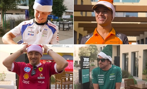 F1, Secret Santa 2025: i regali più pazzi e le reazioni esilaranti dei piloti - F1 - Il Secret Santa '25 dei piloti: tra lego, quadri e frecciatine