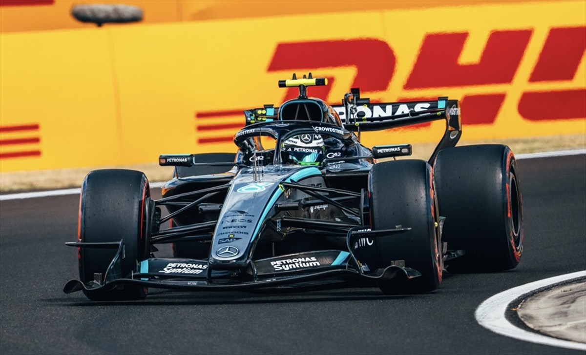 F1, la dominante Mercedes non si ferma: chiusi oltre 600 km di test gomme