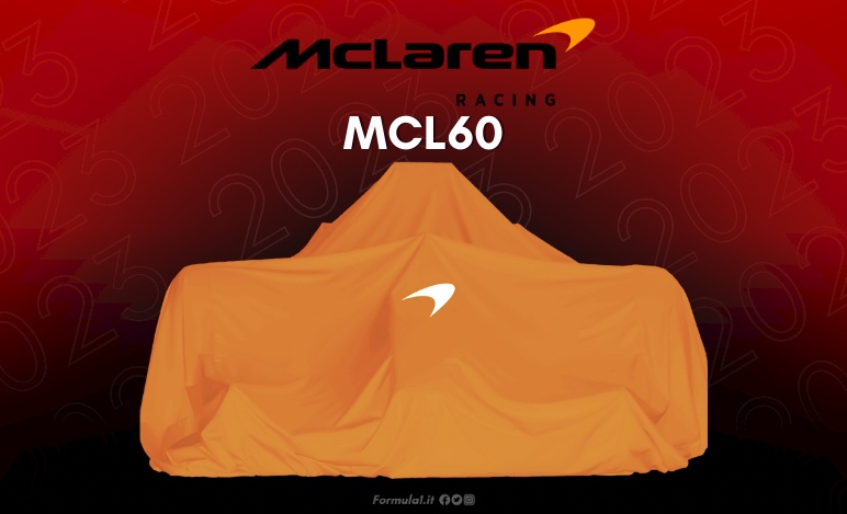 F1 - Presentazione vetture 2023, svelata la nuova McLaren MCL60: tutte le immagini