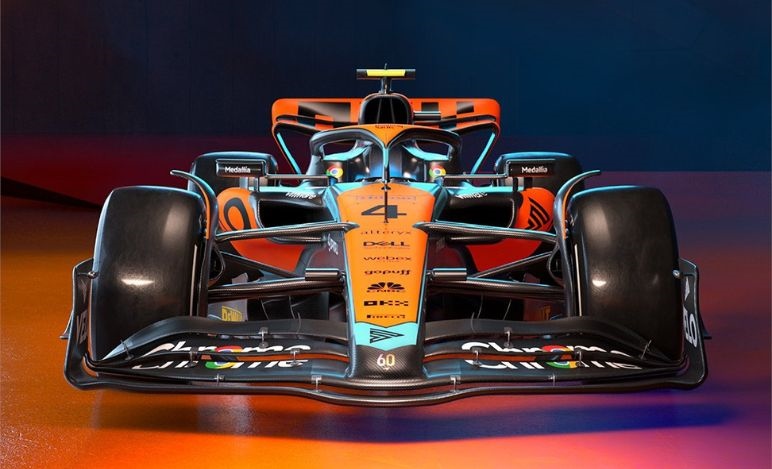 F1 - Presentazione vetture 2023, svelata la nuova McLaren MCL60: tutte le immagini