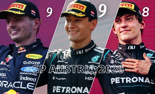 F1, Russell e Verstappen risorgono in Austria. Ferrari, che flop: le pagelle del GP