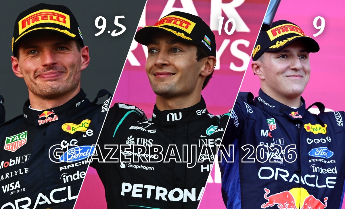 F1, Russell risorge a Baku. Antonelli come Lauda mentre Ferrari affonda