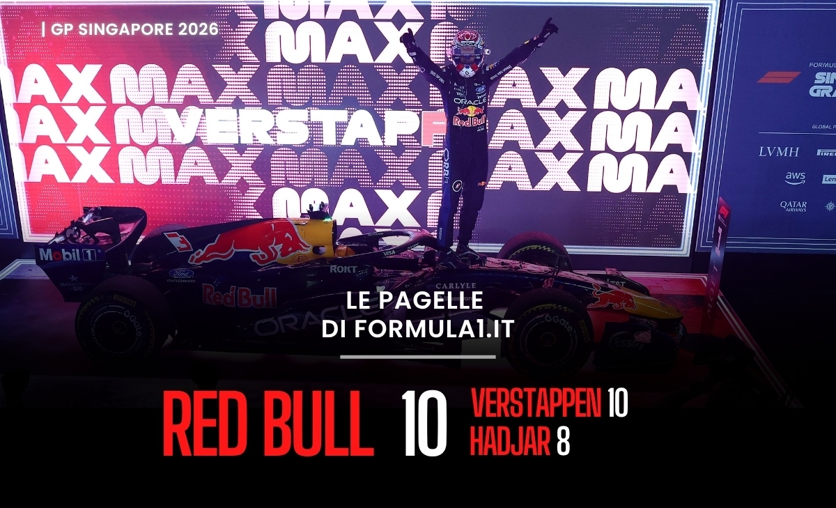 F1, Verstappen domina Singapore, Hamilton fa mea culpa. Antonelli vola