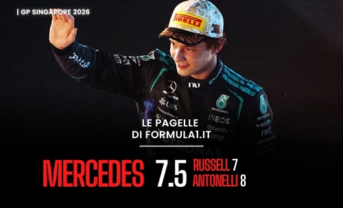 F1, Verstappen domina Singapore, Hamilton fa mea culpa. Antonelli vola - F1, Verstappen domina Singapore, Hamilton fa mea culpa. Antonelli vola