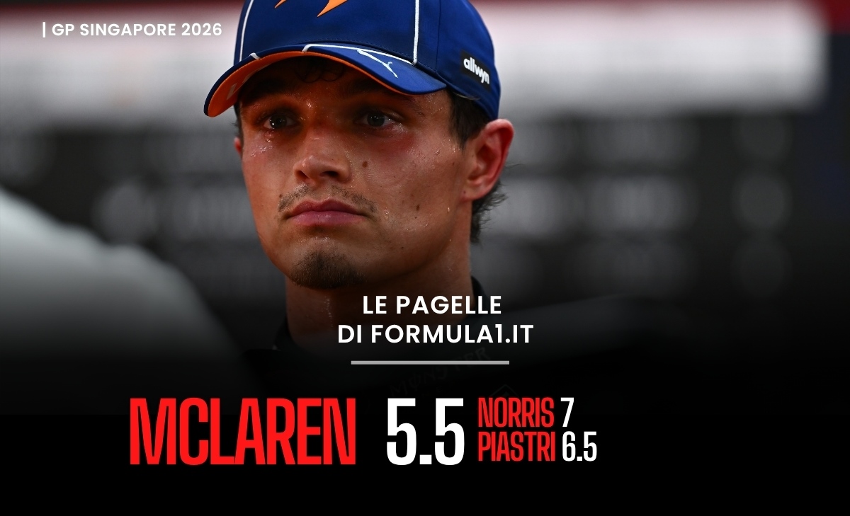 F1, Verstappen domina Singapore, Hamilton fa mea culpa. Antonelli vola