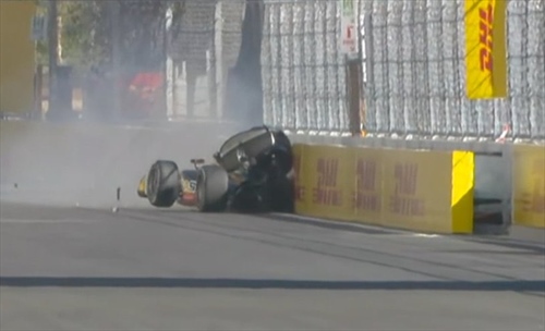 F2, Madrid - Prove Libere: caos e disorganizzazione al Madring, monoposto in fiamme