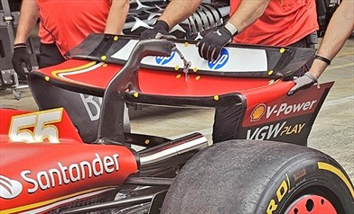 Ferrari, a Barcellona novità tecniche e adattamenti alla pista sulla SF-24 