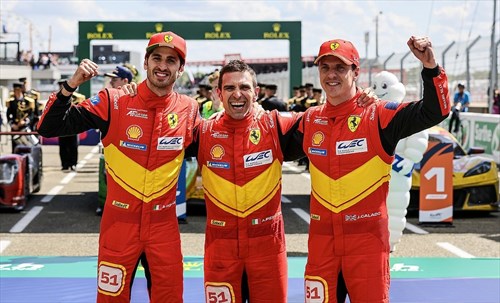 Ferrari a caccia del mondiale Wec, Pier Guidi: «Vogliamo chiudere al meglio il 2025»